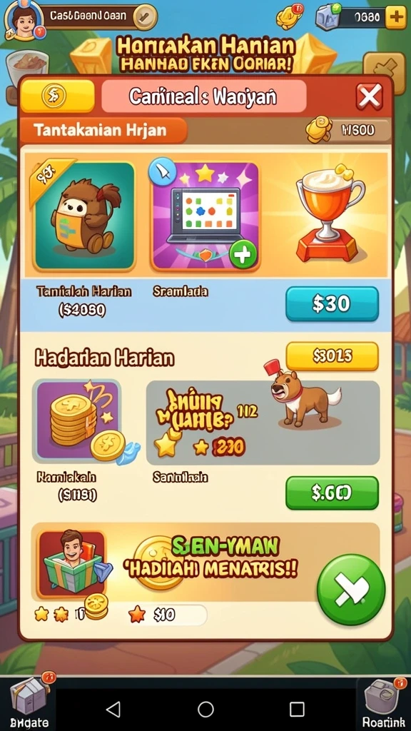 Screenshot megasloto nomor 1